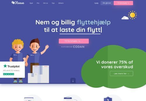 Screenshot af gloove.dk