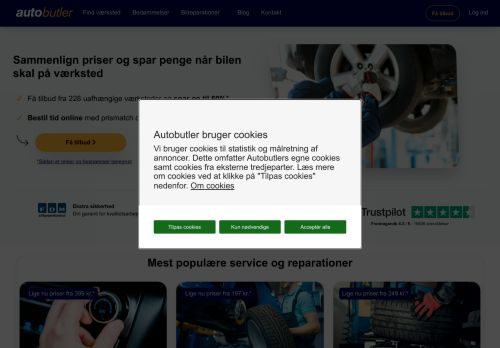 Screenshot af Autobutler