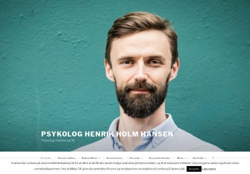Screenshot af Psykolog i Ry - Henrik Holm