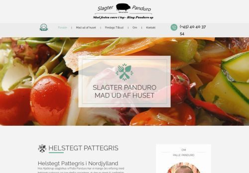 Screenshot af Helstegt Pattegris Nordjylland