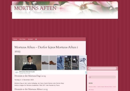 Screenshot af Mortens Aften