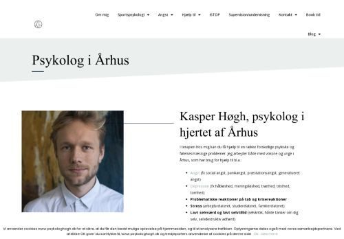 Screenshot af Effektiv terapi ved Århus psykolog