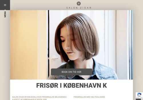 Screenshot af Frisør i hjertet af København