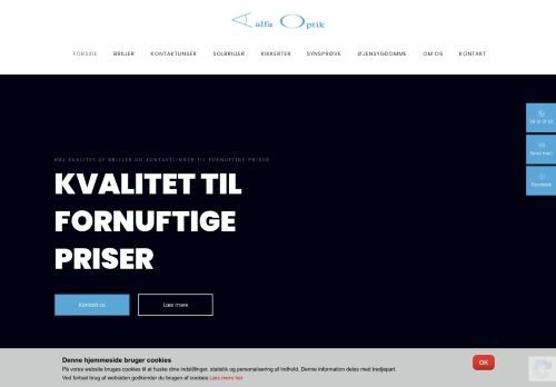 Screenshot af Alfa Optik