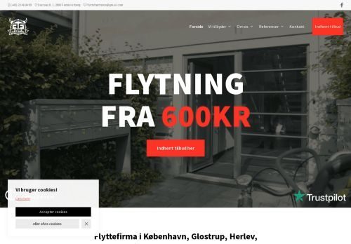 Screenshot af Flytte Fætteren