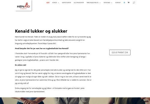 Screenshot af Kenaid - Førstehjælp for livet