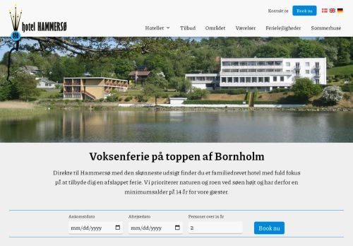 Screenshot af Hotel Hammersø