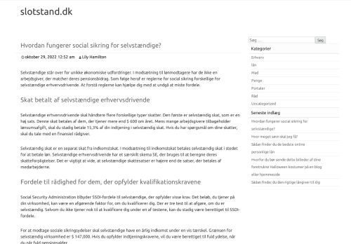 Screenshot af Tandlæge Mike Funder ApS