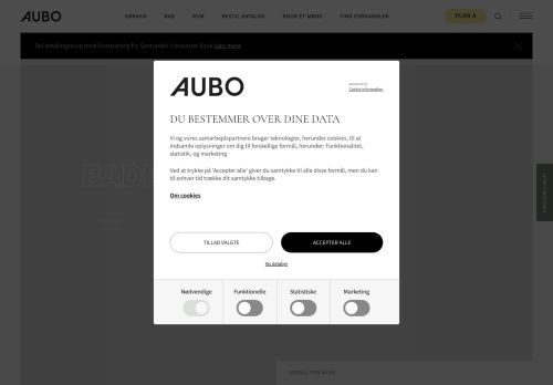 Screenshot af AUBO badeværelse