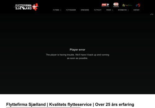 Screenshot af Flyttefirma