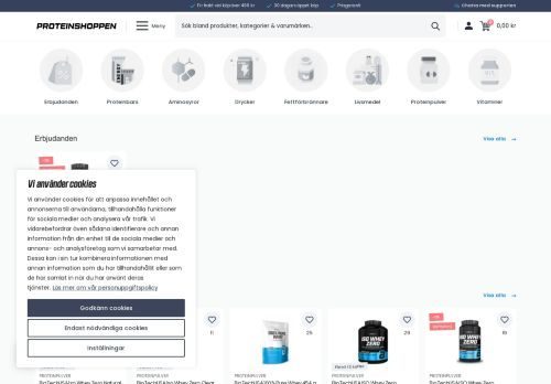 Screenshot af Protein