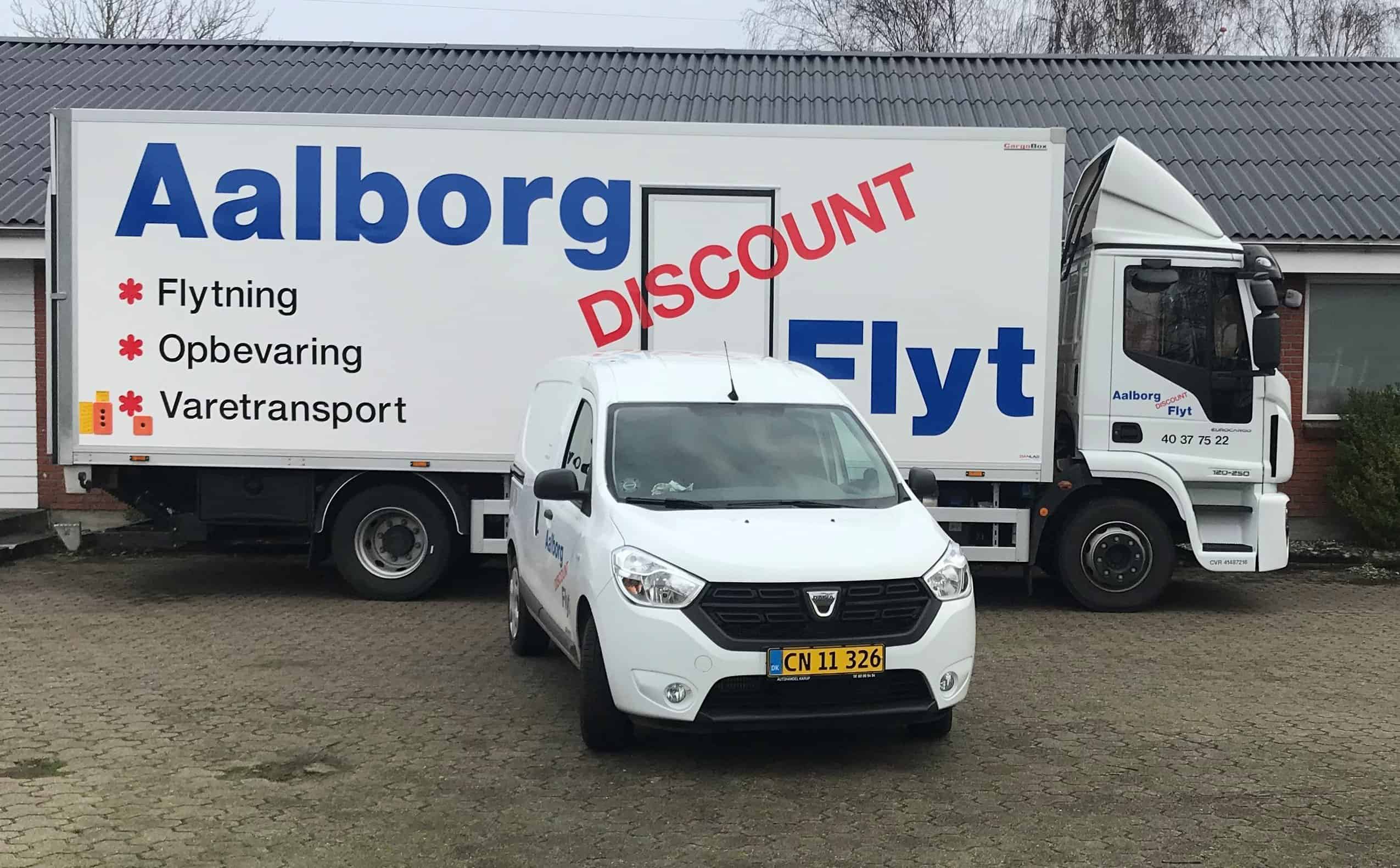 Screenshot af Aalborg Discount Flyt