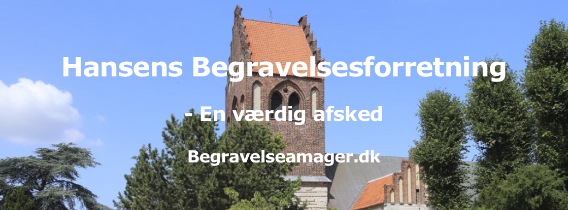 Screenshot af Hansens Begravelsesforretning - Bedemand på Amager