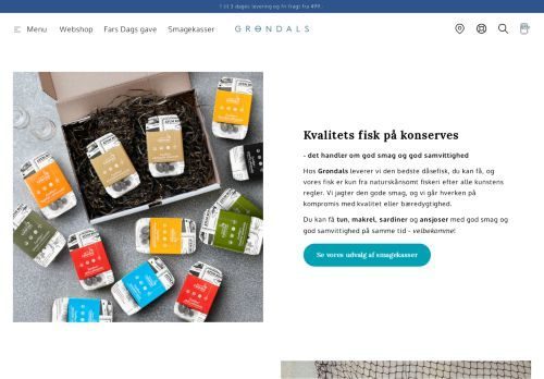 Screenshot af Grøndals & Co ApS
