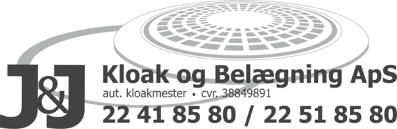Logo: J&J KLoak og Belægning ApS