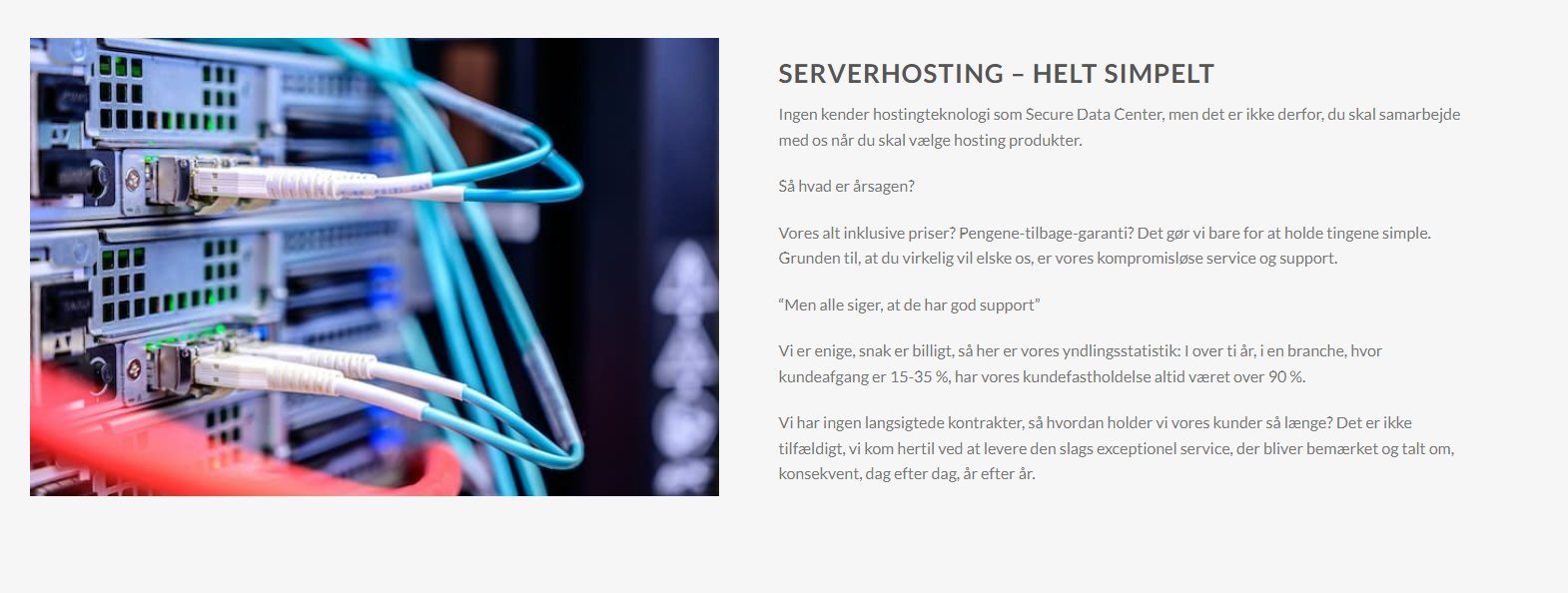 Galleri fra Secure Data Center ApS